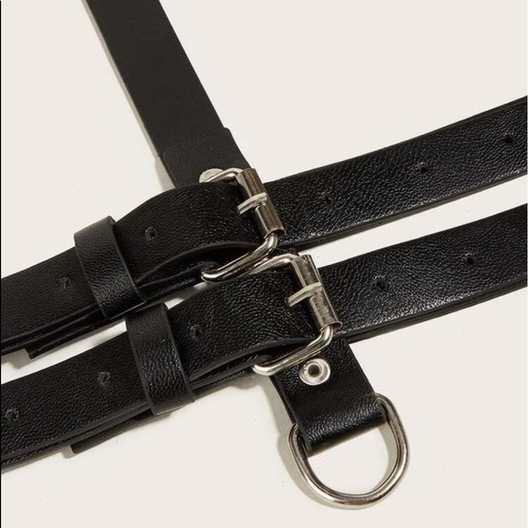 PU Leather Tassel Suspender Belt - Picture 5 of 5